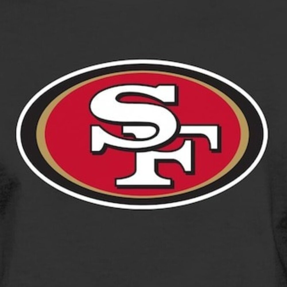 San Francisco 49ers Team Logo Short Sleeve Retro NFL Football Fan Collector 05 - Picture 2 of 5